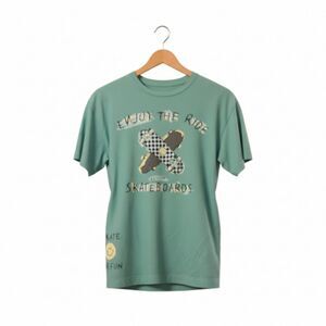 Wonder Nation Oversized Skateboard Graphic T-Shirt | Youth XL (14–16) | Green...